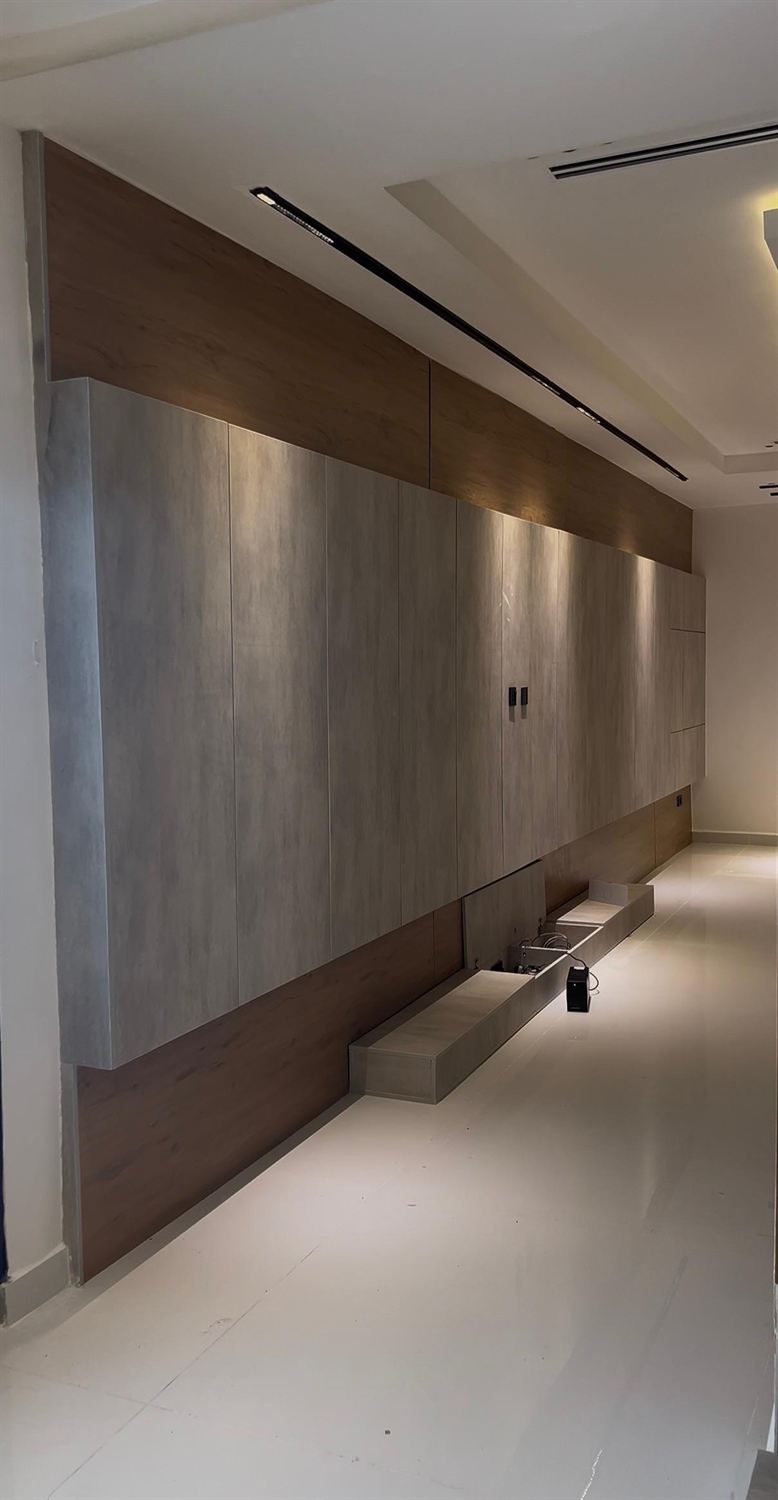 Custom media joinery — Furniture project by NEQ-LINK