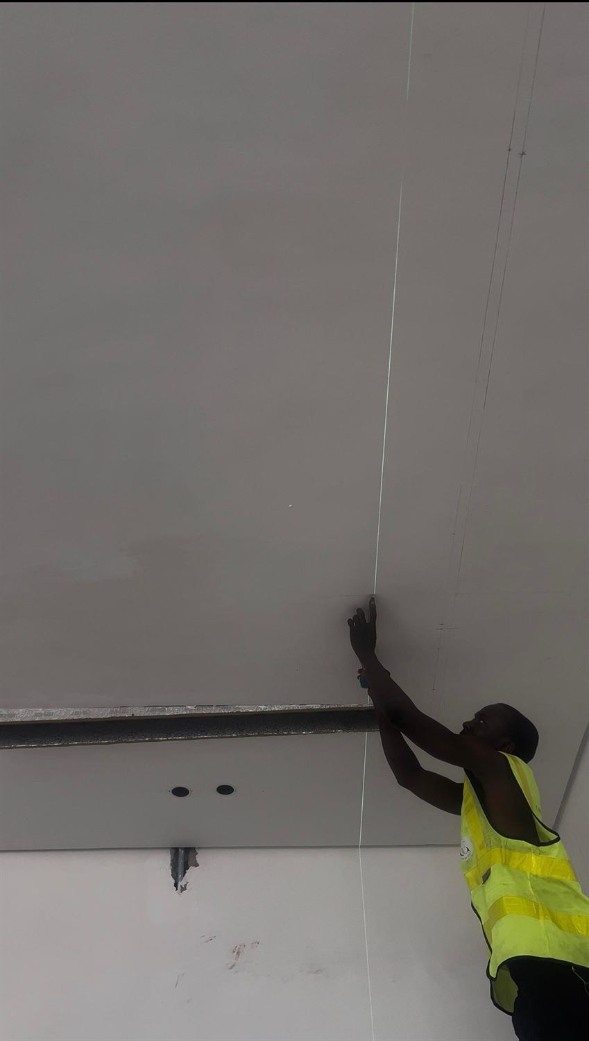 Ceiling & wall installation — Interiors project by NEQ-LINK