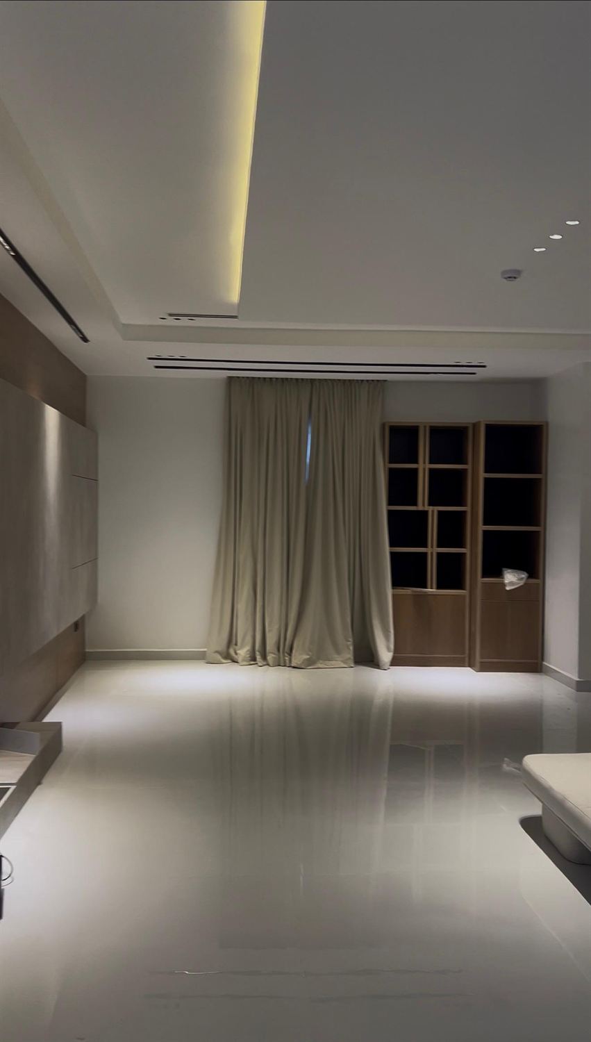 Recessed lighting & shelving — Interiors project by NEQ-LINK